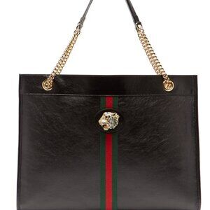 Gucci Rajah Large Leather Tote--New and Authentic
